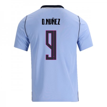 Uruguay Darwin Nunez 9 Fodboldtrøjer Hjemme VM 2026 Kort ærmer
