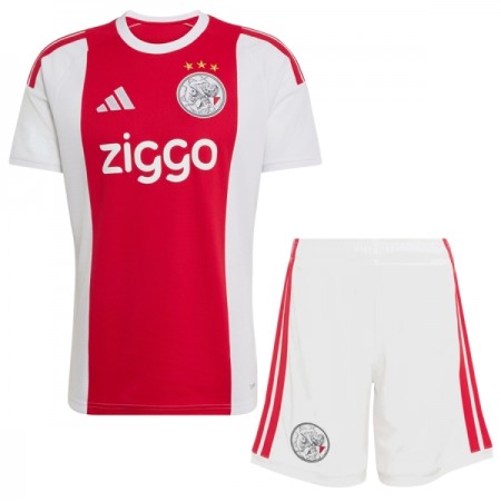 Ajax Amsterdam Fodboldtrøjer Børn Hjemme 2026-27 Kort ærmer