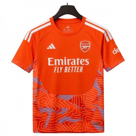 Arsenal Fodboldtrøjer Målmand Orange 2026-27 Kort ærmer