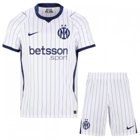 Inter Milan Fodboldtrøjer Børn Udebane 2026-27 Kort ærmer