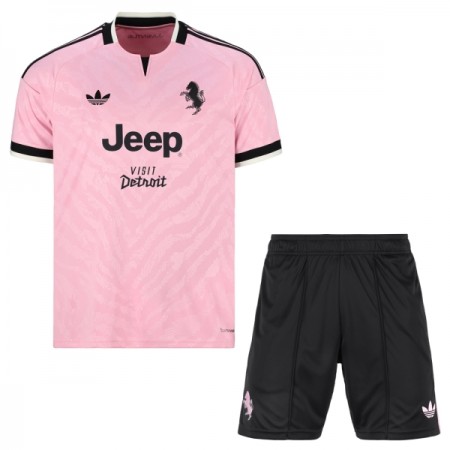 Juventus Fodboldtrøjer Børn Udebane 2026-27 Kort ærmer