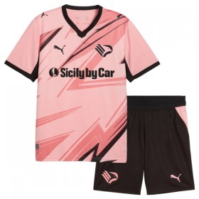Palermo Fodboldtrøjer Børn Hjemme 2026-27 Kort ærmer