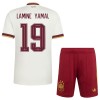 Spanien 2 Stars Lamine Yamal 19 Fodboldtrøjer Børn Udebane VM 2026 Kort ærmer Spanien 2 Stars Lamine Yamal 19 Fodboldtrøjer Børn Udebane VM 2026 Kort ærmer