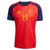 Spanien 2 Stars Lamine Yamal 19 Fodboldtrøjer Hjemme VM 2026 Kort ærmer