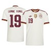 Spanien 2 Stars Lamine Yamal 19 Fodboldtrøjer Udebane VM 2026 Kort ærmer