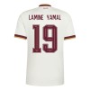 Spanien 2 Stars Lamine Yamal 19 Fodboldtrøjer Udebane VM 2026 Kort ærmer