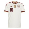 Spanien 2 Stars Rodrigo 16 Fodboldtrøjer Børn Udebane VM 2026 Kort ærmer