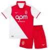 AS Monaco Fodboldtrøjer Børn Hjemme 2026-27 Kort ærmer AS Monaco Fodboldtrøjer Børn Hjemme 2026-27 Kort ærmer