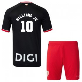 Athletic Bilbao Williams JR 10 Fodboldtrøjer Børn Udebane 2026-27 Kort ærmer
