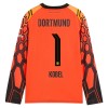 Borussia Dortmund Kobel 1 Fodboldtrøjer Målmand Hjemme Orange 2026-27 Langærmet