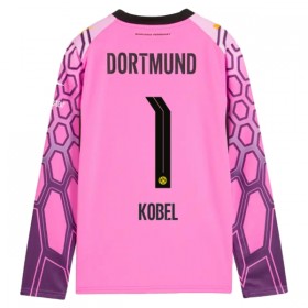 Borussia Dortmund Kobel 1 Fodboldtrøjer Målmand Udebane Pink 2026-27 Langærmet