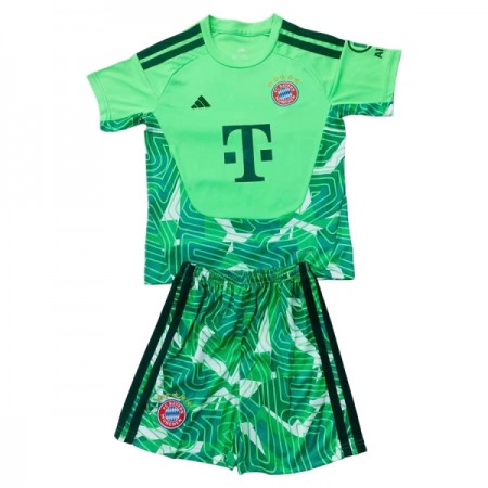 FC Bayern München Fodboldtrøjer Målmand Børn Grøn 2026-27 Kort ærmer