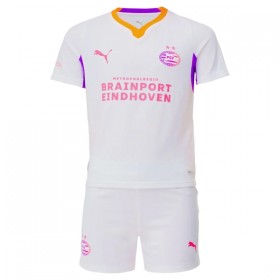 PSV Eindhoven Fodboldtrøjer Børn Udebane 2026-27 Kort ærmer