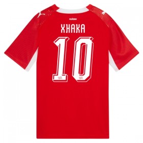Schweiz Granit Xhaka 10 Fodboldtrøjer Hjemme VM 2026 Kort ærmer