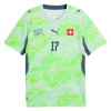 Schweiz Vargas 17 Fodboldtrøjer Udebane VM 2026 Kort ærmer