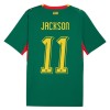 Senegal Jackson 11 Fodboldtrøjer Udebane VM 2026 Kort ærmer Senegal Jackson 11 Fodboldtrøjer Udebane VM 2026 Kort ærmer