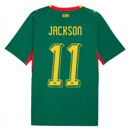 Senegal Jackson 11 Fodboldtrøjer Udebane VM 2026 Kort ærmer Senegal Jackson 11 Fodboldtrøjer Udebane VM 2026 Kort ærmer