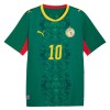 Senegal Mane 10 Fodboldtrøjer Udebane VM 2026 Kort ærmer