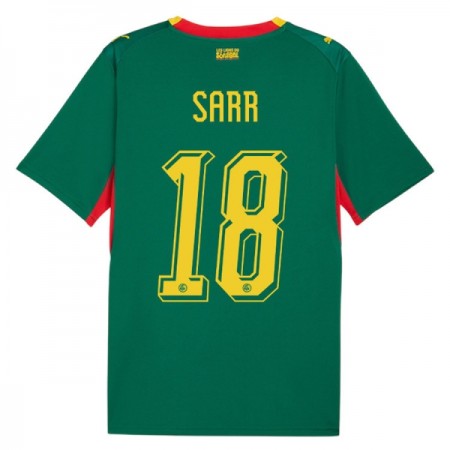 Senegal Sarr 18 Fodboldtrøjer Udebane VM 2026 Kort ærmer Senegal Sarr 18 Fodboldtrøjer Udebane VM 2026 Kort ærmer