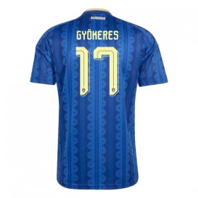 Sverige Gyokeres 17 Fodboldtrøjer Udebane VM 2026 Kort ærmer