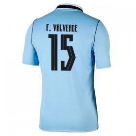 Uruguay Federico Valverde 15 Fodboldtrøjer Hjemme VM 2026 Kort ærmer