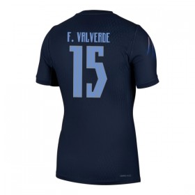Uruguay Federico Valverde 15 Fodboldtrøjer Udebane VM 2026 Kort ærmer