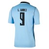 Uruguay Luis Suarez 9 Fodboldtrøjer Hjemme VM 2026 Kort ærmer