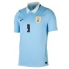 Uruguay Luis Suarez 9 Fodboldtrøjer Hjemme VM 2026 Kort ærmer