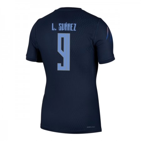 Uruguay Luis Suarez 9 Fodboldtrøjer Udebane VM 2026 Kort ærmer Uruguay Luis Suarez 9 Fodboldtrøjer Udebane VM 2026 Kort ærmer