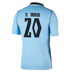 Uruguay Maximiliano Araujo 20 Fodboldtrøjer Hjemme VM 2026 Kort ærmer