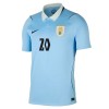 Uruguay Maximiliano Araujo 20 Fodboldtrøjer Hjemme VM 2026 Kort ærmer