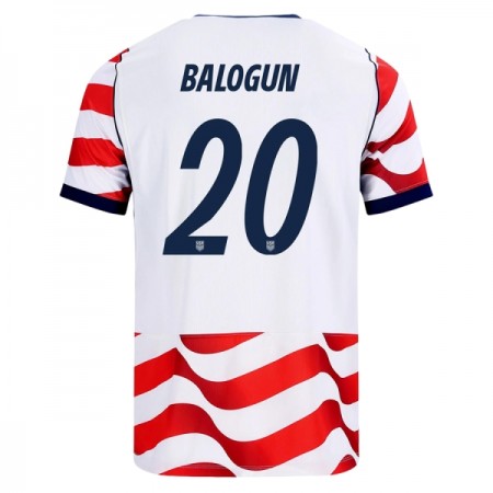USA Balogun 20 Fodboldtrøjer Hjemme VM 2026 Kort ærmer