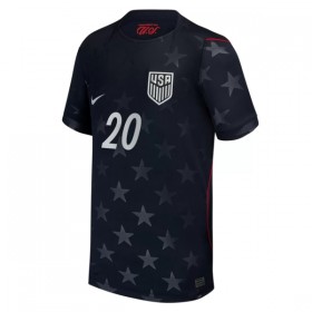 USA Balogun 20 Fodboldtrøjer Udebane VM 2026 Kort ærmer