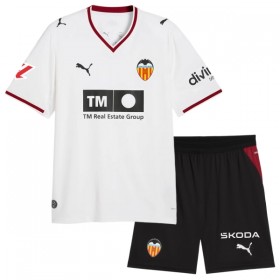 Valencia CF Fodboldtrøjer Børn Hjemme 2026-27 Kort ærmer