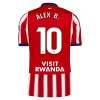 Atlético Madrid Alex B. 10 Fodboldtrøjer Hjemme 2026-27 Kort ærmer