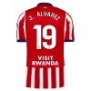 Atlético Madrid J. Alvarez 19 Fodboldtrøjer Hjemme 2026-27 Kort ærmer Atlético Madrid J. Alvarez 19 Fodboldtrøjer Hjemme 2026-27 Kort ærmer