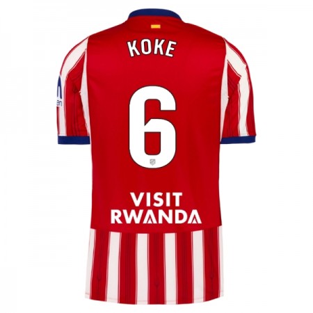 Atlético Madrid Koke 6 Fodboldtrøjer Hjemme 2026-27 Kort ærmer Atlético Madrid Koke 6 Fodboldtrøjer Hjemme 2026-27 Kort ærmer