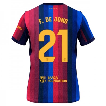 FC Barcelona Frenkie de Jong 21 Fodboldtrøjer Hjemme 2026-27 Kort ærmer