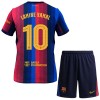 FC Barcelona Lamine Yamal 10 Fodboldtrøjer Børn Hjemme 2026-27 Kort ærmer