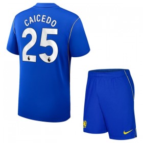 Chelsea Caicedo 25 Fodboldtrøjer Børn Hjemme 2026-27 Kort ærmer