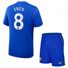 Chelsea Enzo 8 Fodboldtrøjer Børn Hjemme 2026-27 Kort ærmer