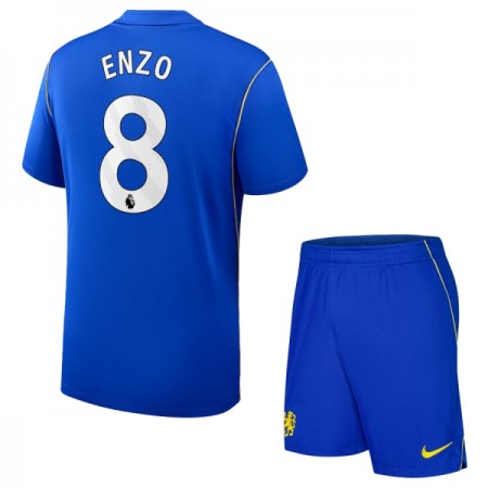 Chelsea Enzo 8 Fodboldtrøjer Børn Hjemme 2026-27 Kort ærmer Chelsea Enzo 8 Fodboldtrøjer Børn Hjemme 2026-27 Kort ærmer