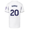 Tottenham Hotspur Kudus 20 Fodboldtrøjer Hjemme 2026-27 Kort ærmer