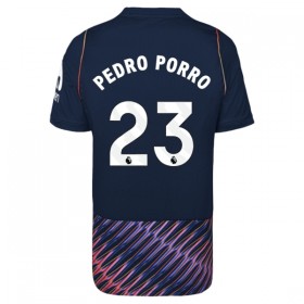 Tottenham Hotspur Pedro Porro 23 Fodboldtrøjer Udebane 2026-27 Kort ærmer