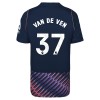 Tottenham Hotspur Van De Ven 37 Fodboldtrøjer Udebane 2026-27 Kort ærmer
