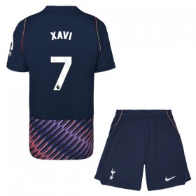 Tottenham Hotspur Xavi 7 Fodboldtrøjer Børn Udebane 2026-27 Kort ærmer