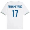 Olympique de Marseille Aubameyang 17 Fodboldtrøjer Hjemme 2026-27 Kort ærmer Olympique de Marseille Aubameyang 17 Fodboldtrøjer Hjemme 2026-27 Kort ærmer