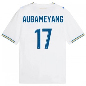 Olympique de Marseille Aubameyang 17 Fodboldtrøjer Hjemme 2026-27 Kort ærmer