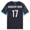 Olympique de Marseille Aubameyang 17 Fodboldtrøjer Udebane 2026-27 Kort ærmer Olympique de Marseille Aubameyang 17 Fodboldtrøjer Udebane 2026-27 Kort ærmer