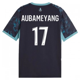 Olympique de Marseille Aubameyang 17 Fodboldtrøjer Udebane 2026-27 Kort ærmer
